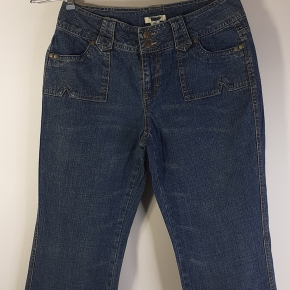 Cato Blue Jeans Button Back Pockets Size 8 - Picture 3 of 16